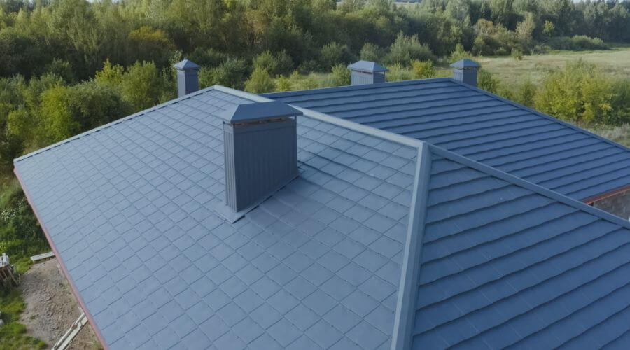Professional metal roof installation in Fred, TX